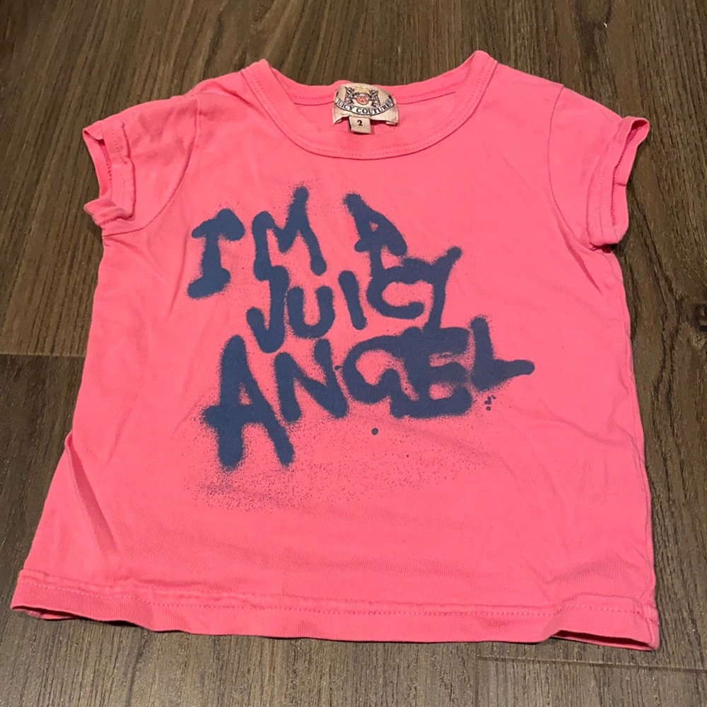 Kids size 2 juicy tee